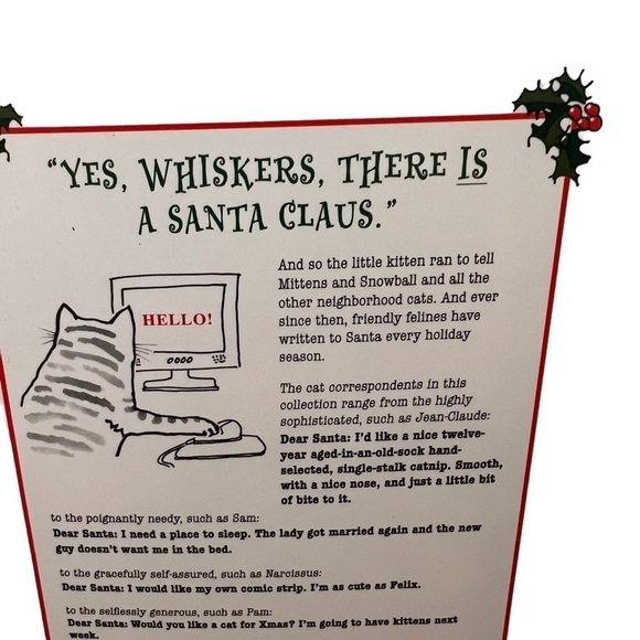 Cats’ Letters to Santa Bill Adler Paul Bacon - Picture 5 of 7